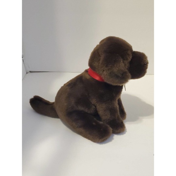 FAO Schwarz Adopt A Pet Toy Plush Chocolate Labrador Puppy - Picture 4 of 10